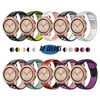 ✖✽ for Samsung Galaxy Watch (42mm)/ Galaxy Watch Active (40mm)/Active2 40mm/44mm20mm Silicone Strap Sports Replacement Wristband