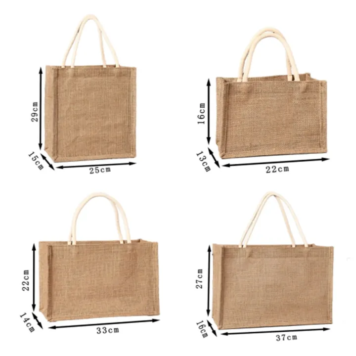 reusable-blank-burlap-tote-shopping-bag-large-capacity-travel-beach-storage-handbag-reusablegrocery-bags-with-handles