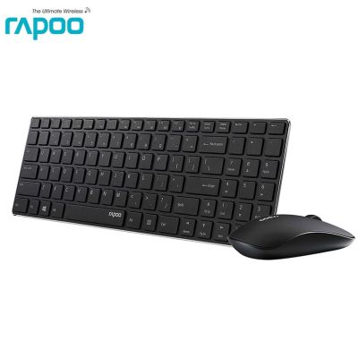 Rapoo 9300M 4.9mm Ultra Slim Portable Mute Wireless Keyboard and Mouse set