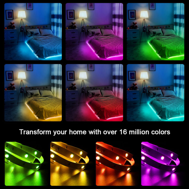 colorrgb-led-strip-light-5m-30m-rgb-5050-flexible-ribbon-diy-led-light-strip-phone-app-bluetooth-16millon-colors