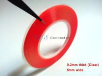 1x (0.2mm Thick) 5mm *25M High Strength Acrylic Gel Adhesive Double Sided Tape  Waterproof for iphone Battery Screen Mount