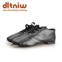 hot【DT】 Sale Kids 28-45 Leather Jazz Shoe schuhe Design Soft Up Practice Teacher Ballet Shoes