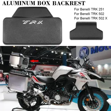 For Benelli TRK502 TRK 502 TRK 502X TRK502 X TRK502X Passenger Backrest  Back Pad Aluminum Rear Box Trunk Sticker - AliExpress