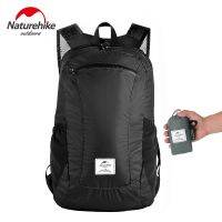 Naturehike กระเป๋าเป้สะพายหลังสำหรับปีนเขา18L น้ำหนักเบามากกระเป๋าเดินทางกันน้ำพับได้สำหรับผู้ชายกลางแจ้งแบบพกพาผู้หญิงตั้งแคมป์กระเป๋าเป้สะพายหลังขนาดเล็ก