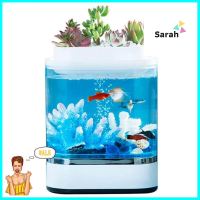 ตู้ปลา HFJH GEOMETRY รุ่น HF-JHYG005 สีขาวFISH TANK HFJH GEOMETRY HF-JHYG005 WHITE **มีบริการชำระเงินปลายทาง**