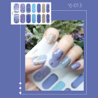 sunkepo6392 1pcs Nail Art สติ๊กเกอร์ติดเล็บด้วยตนเอง wraps ฝาครอบเต็ม decal ทำเล็บ