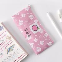 1Pcs Kawaii Pencil Case Girl powder canvas Gift Estuches School Pencil Box Pencilcase Pencil Bag School Supplies Stationery Pencil Cases Boxes