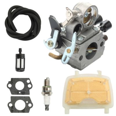 Carburetor Tune Up Kit for Stihl MS171 MS181 MS211 ZAMA C1Q-S269 Carb Chainsaw