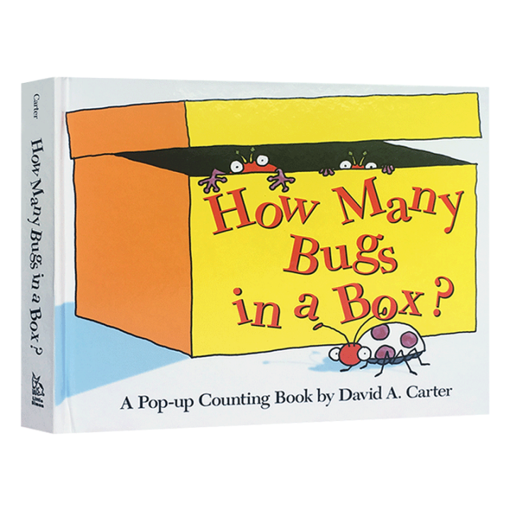 Milu Picture Book How Many Bugs In A Box A Pop Up Counting Book