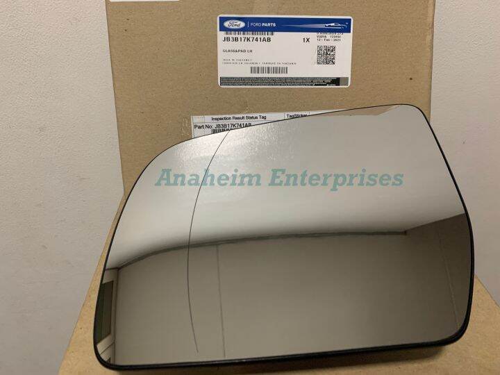 Ford Ranger Raptor 2019 - 2021 Side Mirror Lens LH - JB3B17K741AB