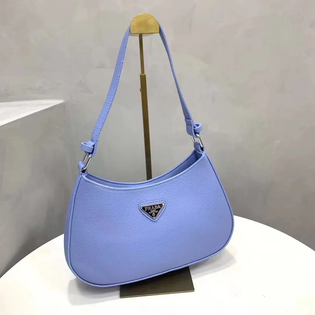 Prada mới underarm túi tam giác tote túi bình thường của phụ nữ cross-body  tofu bag túi vai trong kho 