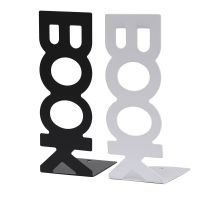 Bookends ที่วางหนังสือตั้งโต๊ะตัวจัดโต๊ะทำงานที่เป็นรูปร่างตัว L เครื่องเขียนในโรงเรียนอุปกรณ์สำนักงาน