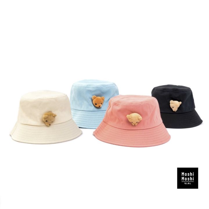 moshi-moshi-หมวกบักเก็ต-ลายหน้าหมี-รุ่น-8100006631-6634