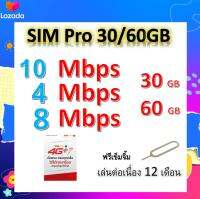 ซิมโปรเทพ 10-4-8 Mbps ไม่ลดสปีด เล่นไม่อั้น โทรฟรีทุกเครือข่ายได้ แถมฟรีเข็มจิ้มซิม