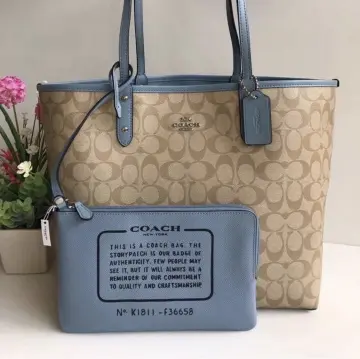 Jual coach reversible tote bag / 36658/ original / coach tote