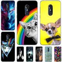 For Alcatel 3 5052D 5052 5052Y / 3L 5034D 2018 5.5" Silicone Cool Fashion Soft TPU Case Printed Back Cover Phone Case