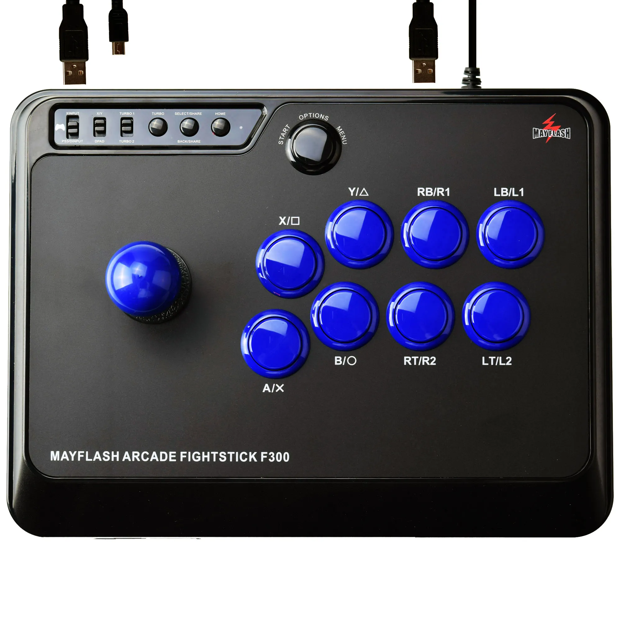 Mayflash Arcade Fight Stick Joystick F300 for PS4/PS3/XBOX ONE/XBOX 360/PC  | Lazada PH