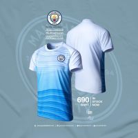 เสื้อคอกลมกีฬา Manchester City รุ่น MCFC-MHG002 สีขาว ฟ้า
