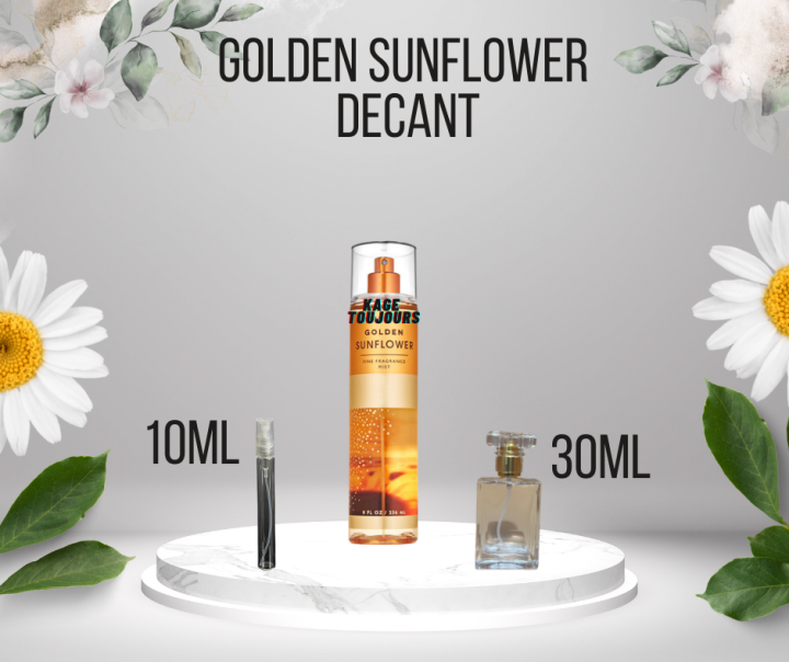 Golden Sunflower Bath and Body Works DECANT/TAKAL Lazada PH