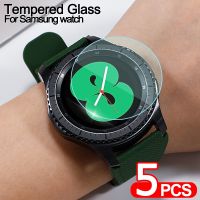 Screen protector For Watch 5 4 40mm 44mm classic Tempered Glass Film For Samsung Galaxy Watch 3 42/46MM 41/45MM Gear s2 s3 s4