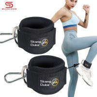 {Feili Sports Outdoor} เวทข้อเท้า D-Ring SkangDuke Unisex ยามเข็มขัดพยุงหลังฟิตเนสกีฬายิมเพาะกายอุปกรณ์ฝึกกำลัง