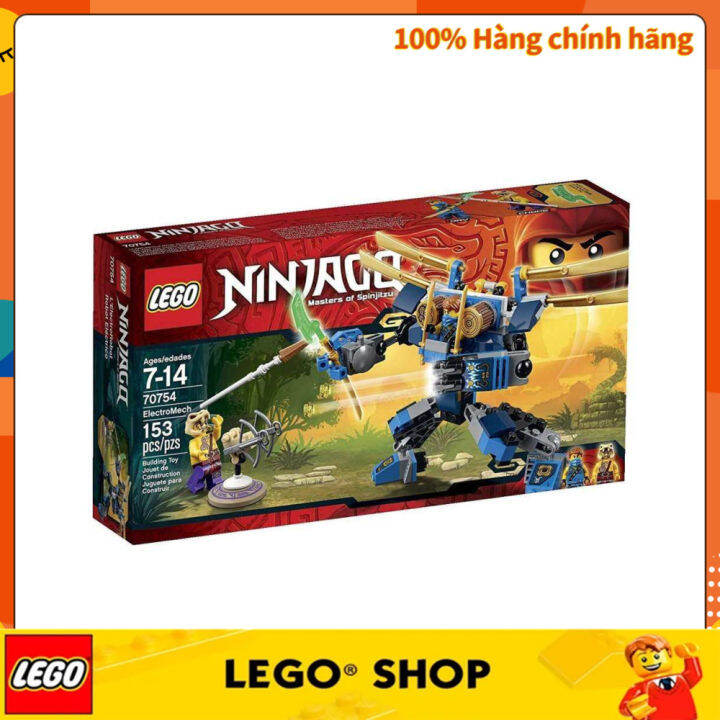 [100% Chính Hãng] Lego 70754 Ninjago Electromech Toy 153pcs 7+ Lego Lắp 