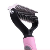 【YF】 Dog Brush Double-Sided Hair Removal Comb And Tool Used To Remove Mats Tangles The Best Pet Grooming