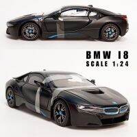 โมเดลรถเหล็ก​ 2018​ BMW i8 Scale​ 1:24  ขนาดความยาว 18 ซม. โมเดลบีเอ็มดับเบิ้ลยู