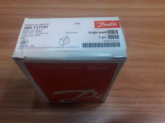 pressue-switch-danfoss-kp5-เพลสเชอร์สวิตซ์-danfoss-8-32-bar