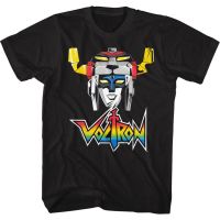 ผ้าฝ้ายแขนสั้นเสื้อยืด Voltron ศีรษะของผู้พิทักษ์