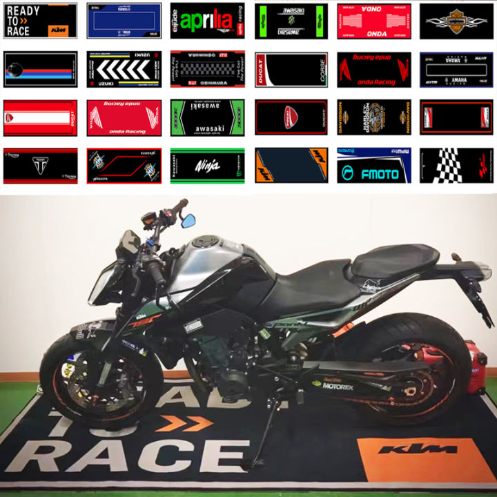Motorbike Biketek Garage Floor Mat Ducati/Kawasaki/Yamaha/Honda/Suzuki/MotoGP