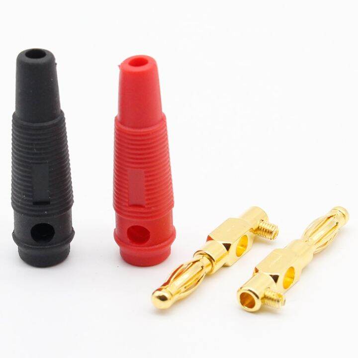 4pcs-new-4mm-plugs-pure-copper-gold-plated-musical-speaker-cable-wire-pin-banana-plug-connectorsadhesives-tape