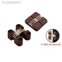 ◐▩ 4PCS Hidden Hinges Folding Plastic Invisible Barrel Cross Concealed Hinge For Door Table Connection Furniture Hardware