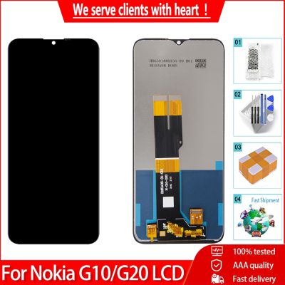 【CW】 6.52 quot; Original For Nokia G20 G10 TA-1334 TA-1351 TA-1346 TA-1338 LCD Display Touch Screen Digitizer Panel Assembly Replacement