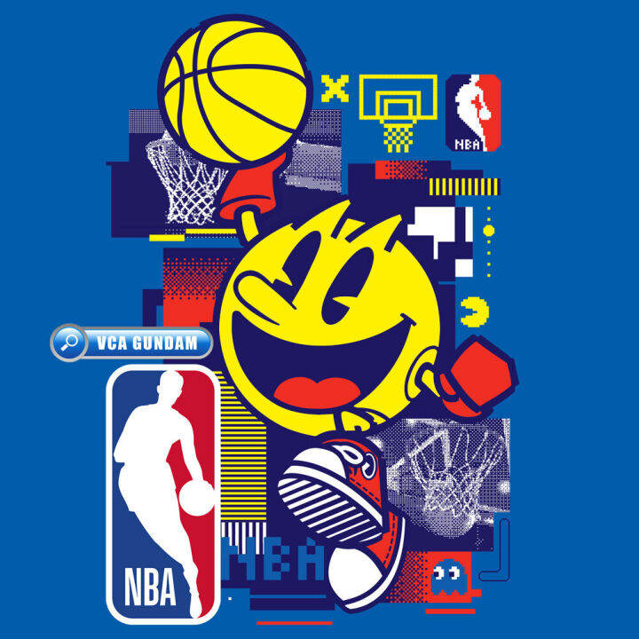 bandai-entry-grade-eg-pac-man-pac-man-los-angeles-lakers-nba-basketball-team-โมเดล-แพ็คแมน-vca-gundam