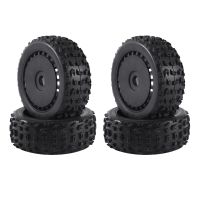 4Pcs 116Mm 1/8 RC Off-Road Buggy Tire Wheel 17Mm Hex for ARRMA Traxxas Redcat Team Losi Kyosho VRX HPI WR8 HSP Hobao