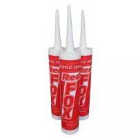 กาวซิลิโคน อคีลิค อคิลิค (Acrylic Sealant) Redfox ยาเเนวกระเบื้อง อุดรอยเเตกผนัง ขนาด 430 กรัม ใหญ่