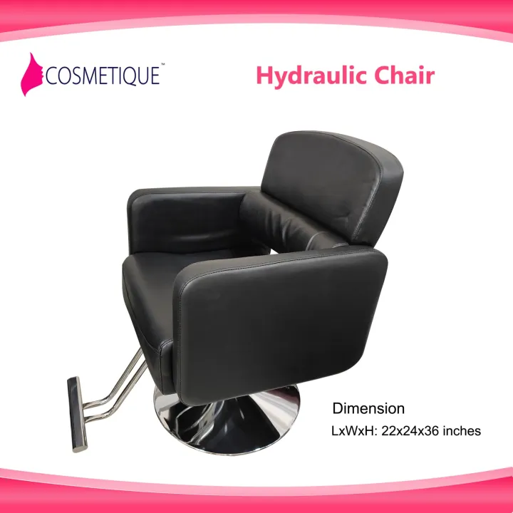 Black Quality Best Er Hydraulic Chair For Salon Hair Dressing Lift And Down Spa Office Lazada Ph Spa Office Chair, Hydraulic Chair Goes Down