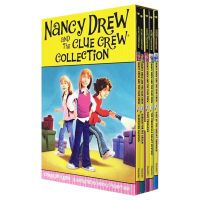 English original young girl detective Nancy juer and Clue Crew 5 volumes boxed The Nancy Drew and the Clue Crew Collection detective story Elementary Bridge chapter book English edition book