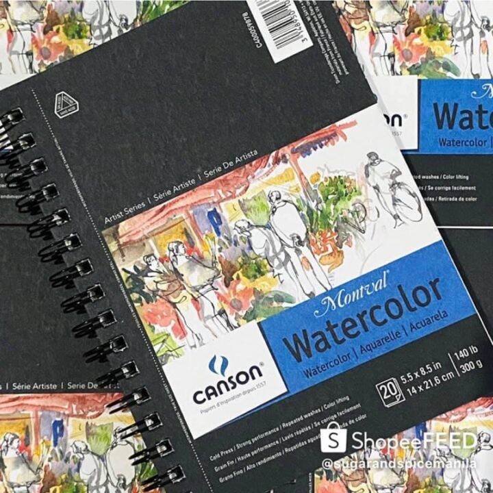 Canson Montval Artist Series Watercolor Pad Lazada PH