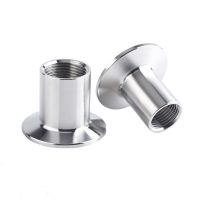 1/4“ 1/2 3/4” 1” 1-1/4” 2 Adapters For Heater Sanitary Stainless Steel 304 Female Threaded Ferrule Pipe Fittings Tri-Clamp