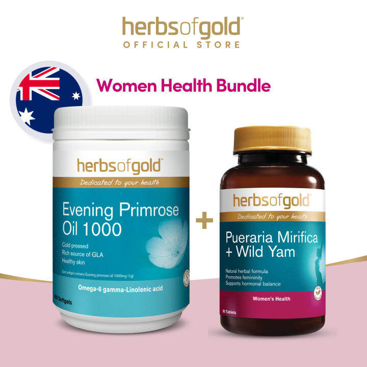 Herbs of Gold Women Health Bundle Pueraria Mirifica 90s (EXP 042024