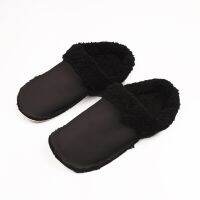 Thickened Shoes Liners Black Hole Shoes Furry Inserts Shoes Clogs Replacement Fur Insoles Soft  Plush Cover Warm Hole Shoe Cover Shoes Accessories