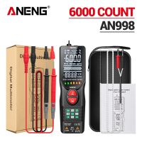 ZZOOI ANENG AN998 Digital Multimeter Automatic 6000 Counts High Precise Eletric Auto Ranging AC/DC Voltmeter Temp Ohm Voltage Tester