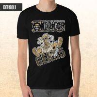 Gear5 One Pieace เสื้อยืดแฟชั่น สไตล์สตรีท DTK001