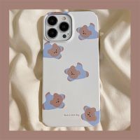 15 case หนัง ครีมหมีแอปเปิ้ล14เคสมือถือ 13 Papa Bear 12promax หญิง11ฟิล์ม xr7p HARD