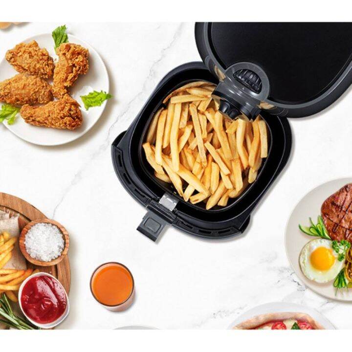 good-quality-weizheng1-ตะกร้าหม้อทอด-air-fryer-3-5l-แบบนอนสติ๊กสำหรับการทอดน้ำมันอบอุปกรณ์เสริม