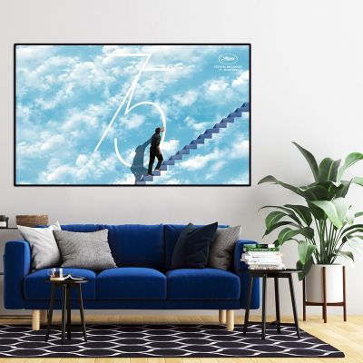 American Classic Science Fiction Movie - The Truman Show Poster Canvas Print - Retro Wall Art For Living Room - Home Decor - Cuadros