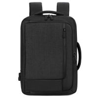 2021Mens Backpack Trendy Multifunctional Oxford Cloth Laptop Backpack USB Rechargeable Waterproof Business Bag For Man