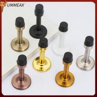 UMMEAX หัวยาง ที่กั้นประตู เหล็กเหล็กไร้สนิม ปิดเสียง ฮาร์ดแวร์สำหรับบ้าน ล่องหนแบบล่องหน Punch-Free ตัวดูดประตู ที่เปิดประตู